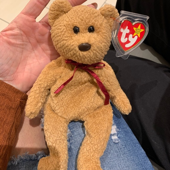 Rare Ty "Curly" Beanie Baby with multiple errors - Picture 6 of 8